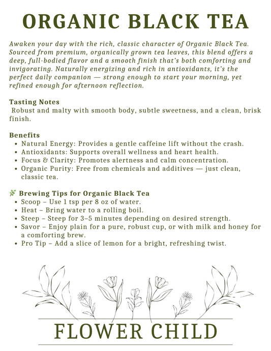 Organic Black Tea