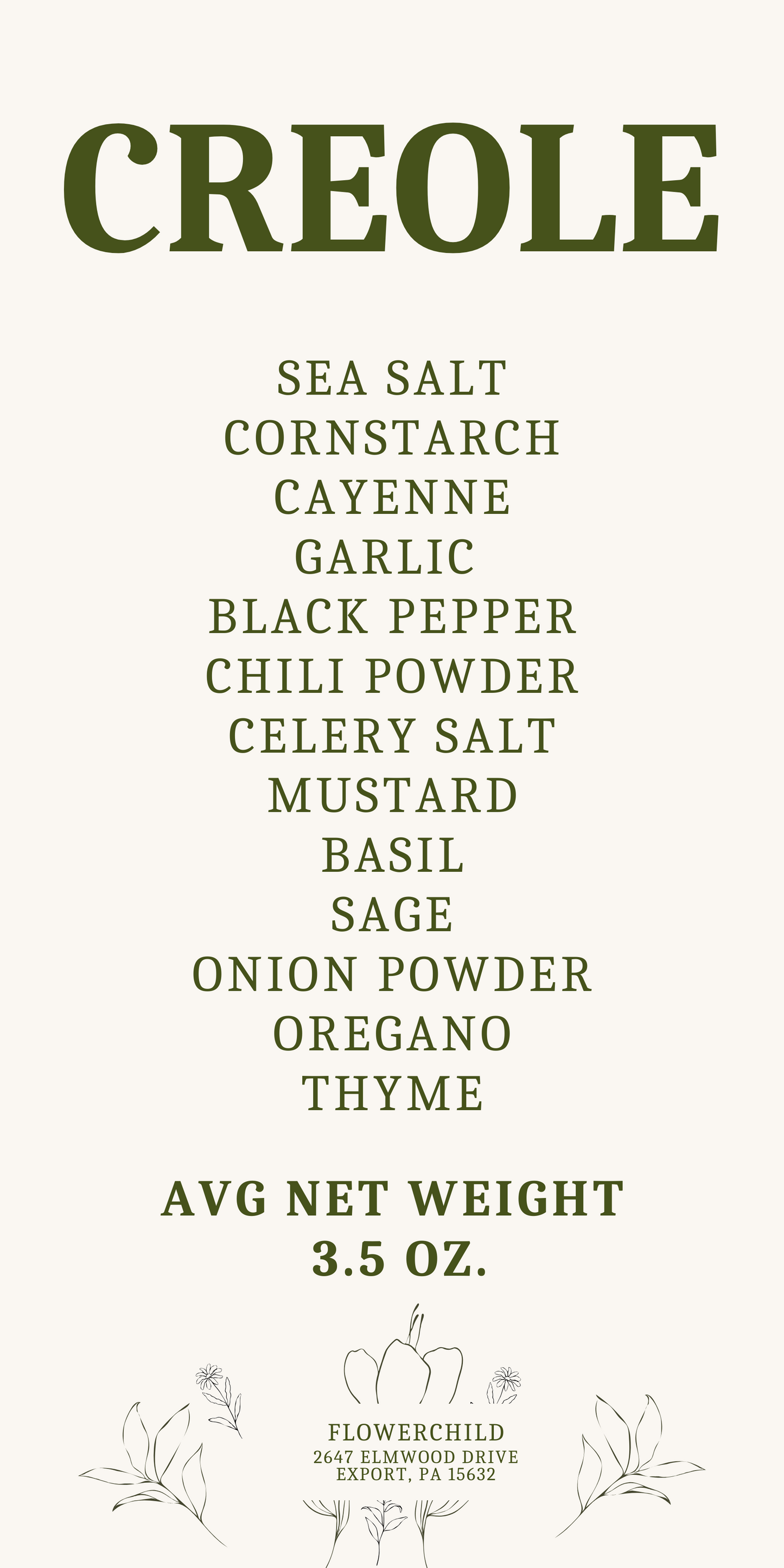 Creole Seasoning