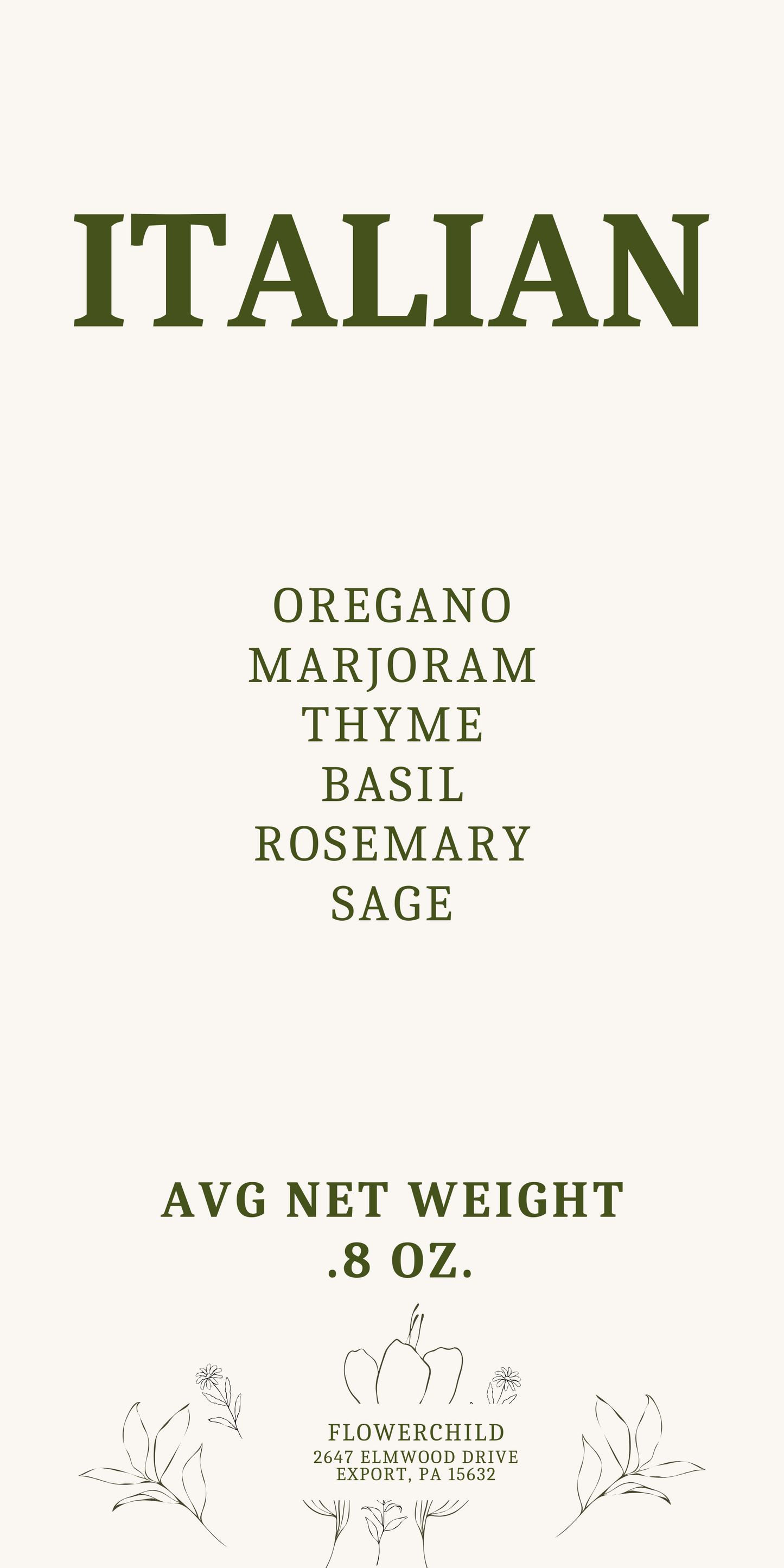 Italian Seasoning
