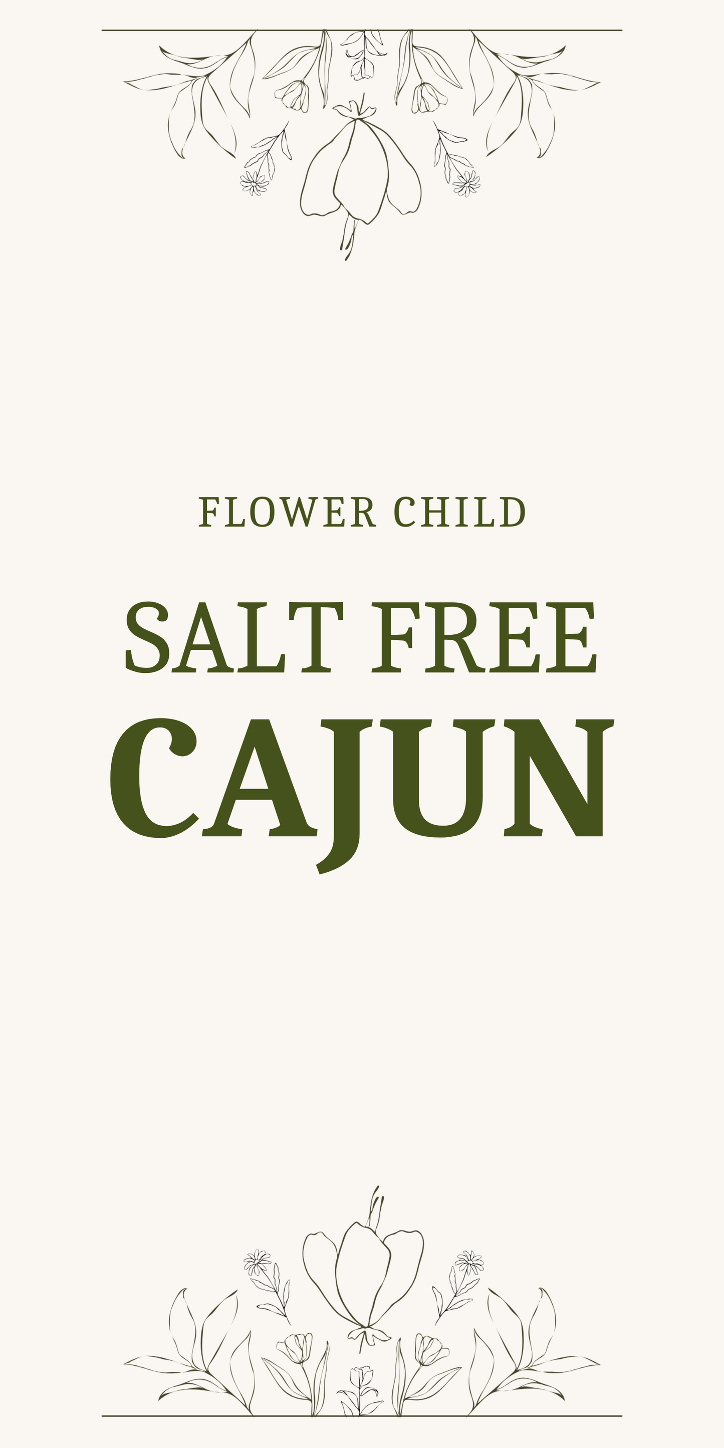 Salt Free Cajun Seasoning