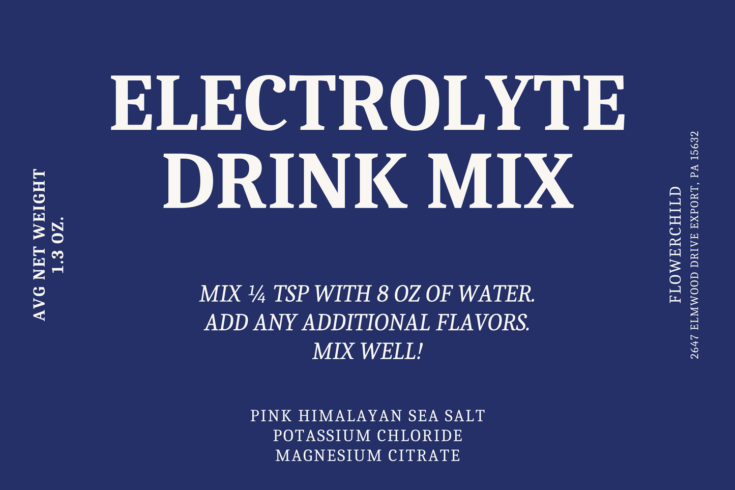 Electrolyte Drink Mix (Small)