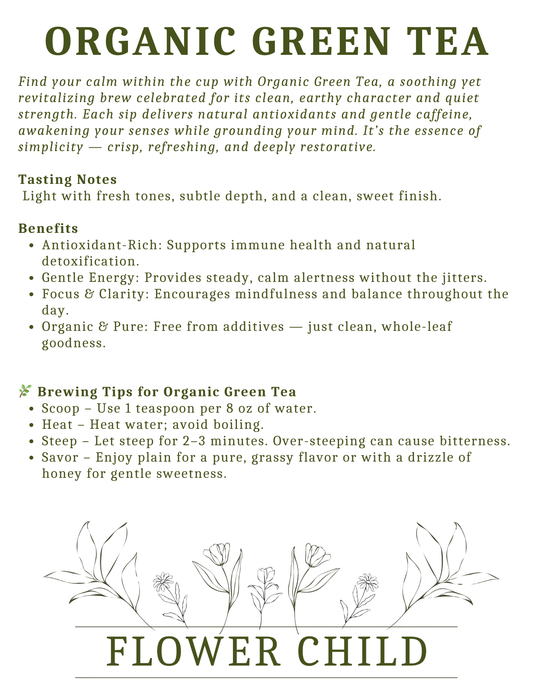 Organic Green Tea