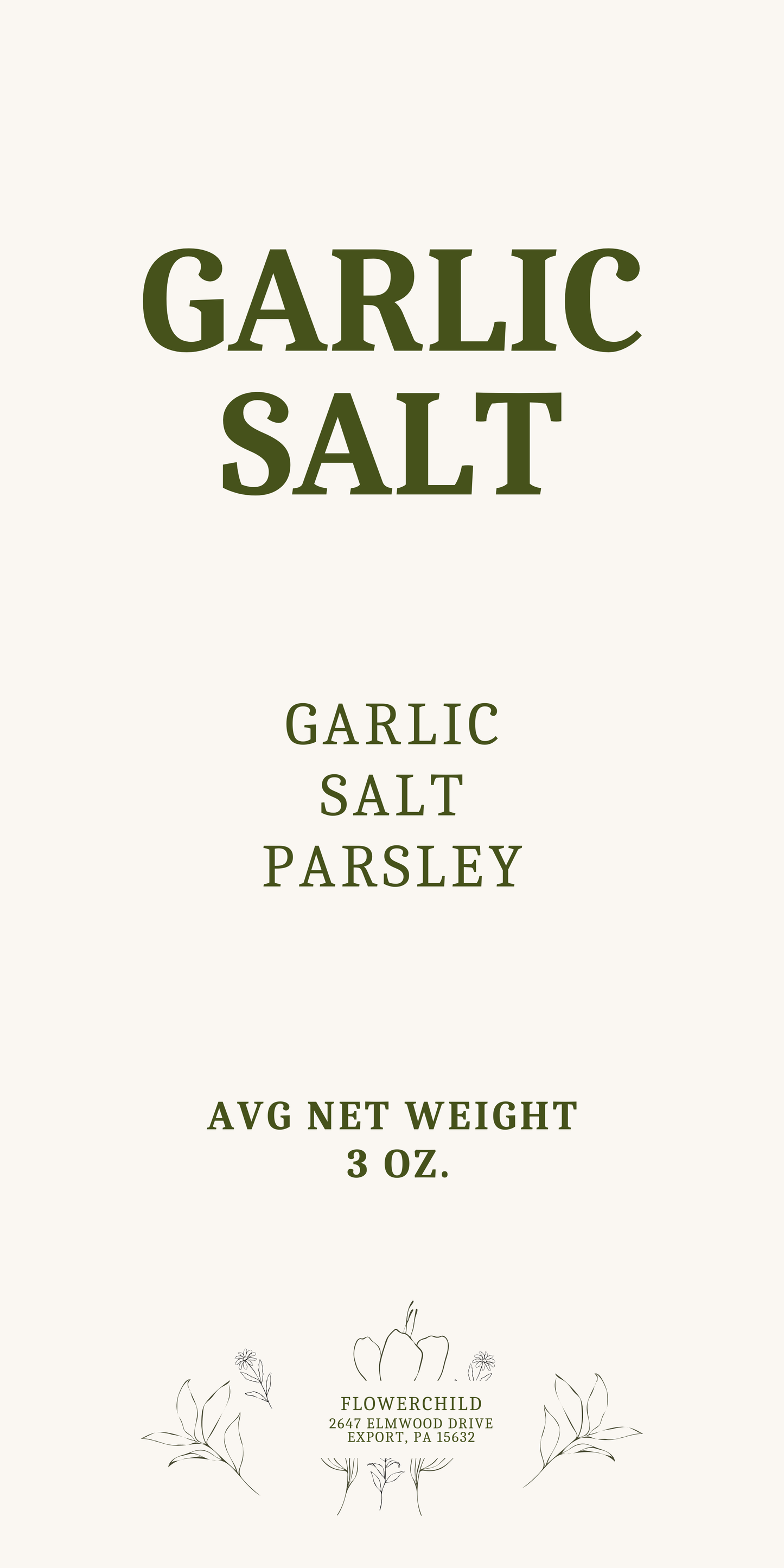 Garlic Salt