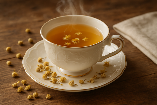 chamoilecup of tea